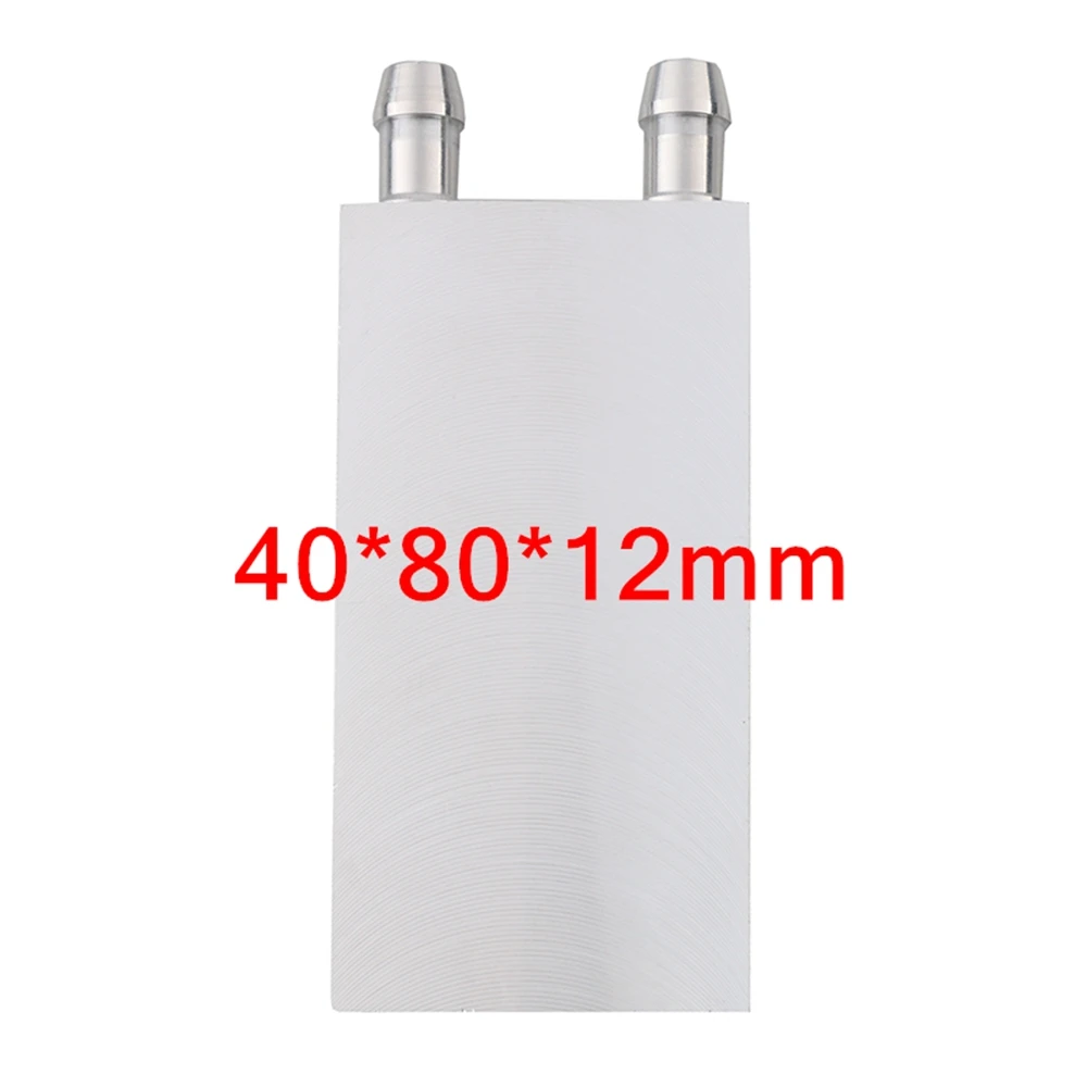 40*80*12MM CPU Water Cooling Block Water Blocks Radiator Liquid Cooler Aluminum Alloy Heatsink System for PC Laptop