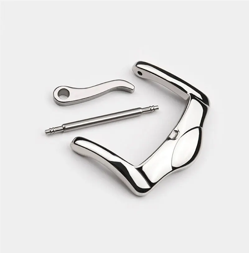 

FUYIJIA пользовательская застежка для часов, полировка, пряжка из нержавеющей стали 316L, 12 мм, 14 мм, 16 мм, 18 мм, 20 мм, 22 мм, пряжка для ремня, аксессуары для часов