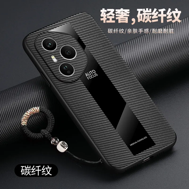 Case For Honor 400 Pro 400 Lite Lambskin Porsche Antique Rope Leather Skin-friendly Anti-fall Cover For Honor400 Pro Funda