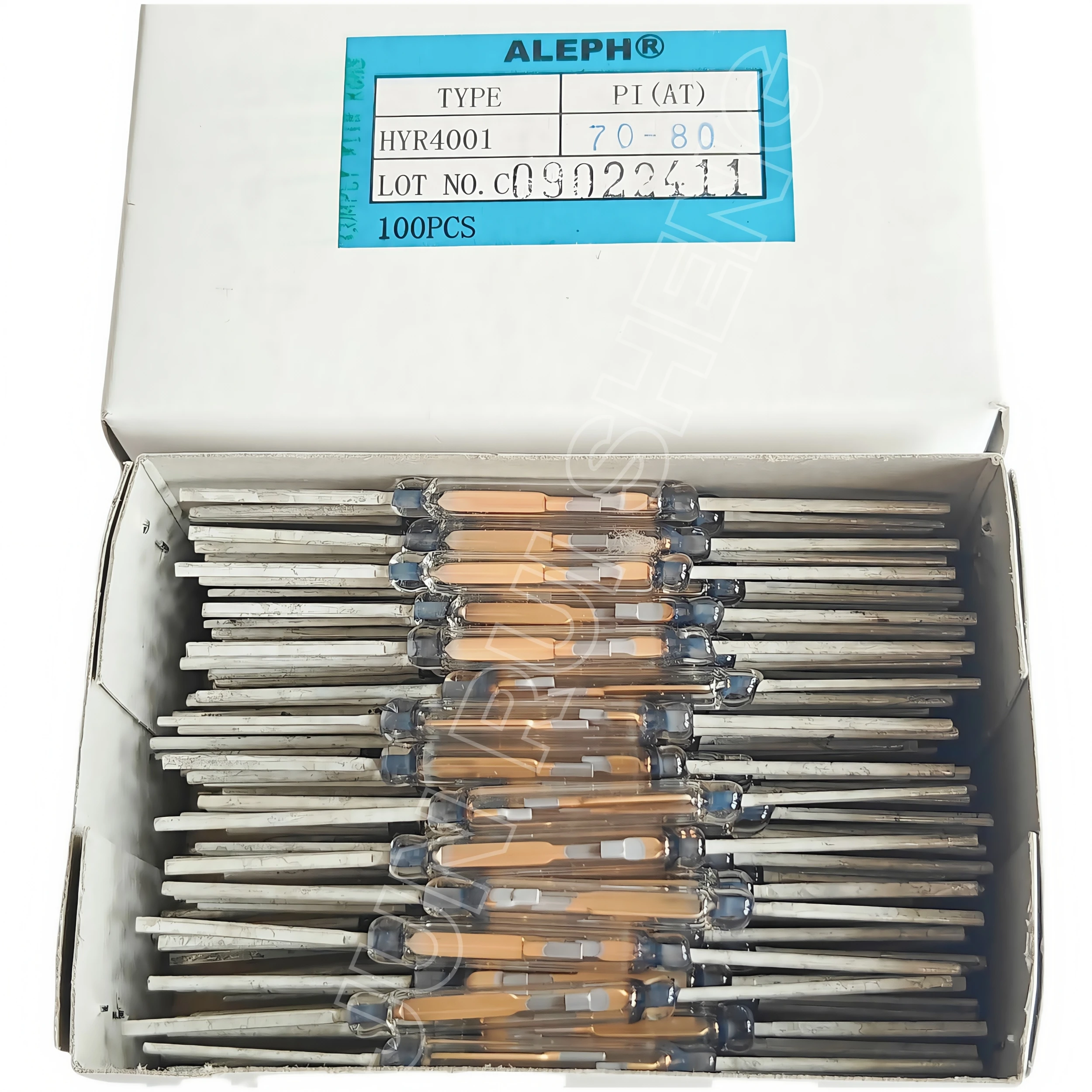 5 PCS Original Interruptor Reed de Alta Potência HYR-4001 Normalmente Aberto NO 5.4*36 MM 1A 15 W 250VDC HYR 4001 Sensor de Indução de Contato Magnético