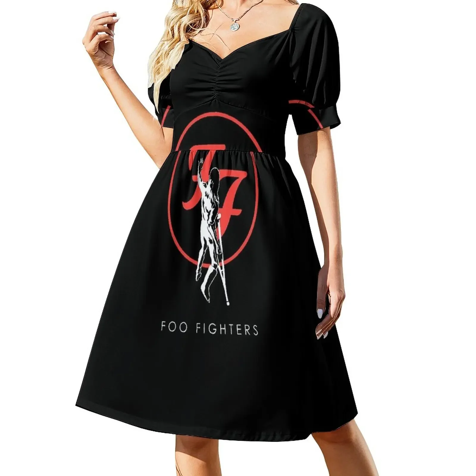 

foofighters Short-Sleeved Dress festival outfit women Bride dresses evening dresses luxury 2025