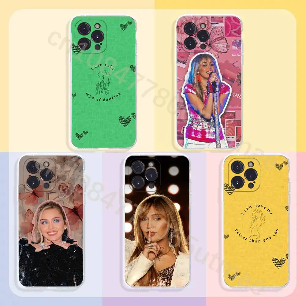 

M-Miley Cyrus Hannahversary Phone Cases For iPhone17,16,15,14,13,12,11,Pro,Max,Plus Luxury Camera Protection Plastic
