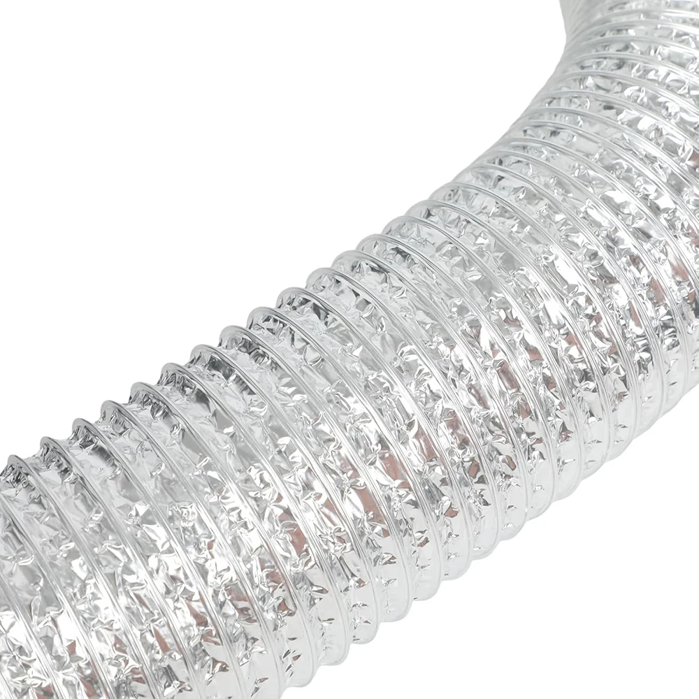 Flexibler Aluminiumfolien-Luftkanal für Parkheizungsbelüftung 42/50/60/65/76/80/90mm Durchmesser 150/250cm Länge – Detail 5
