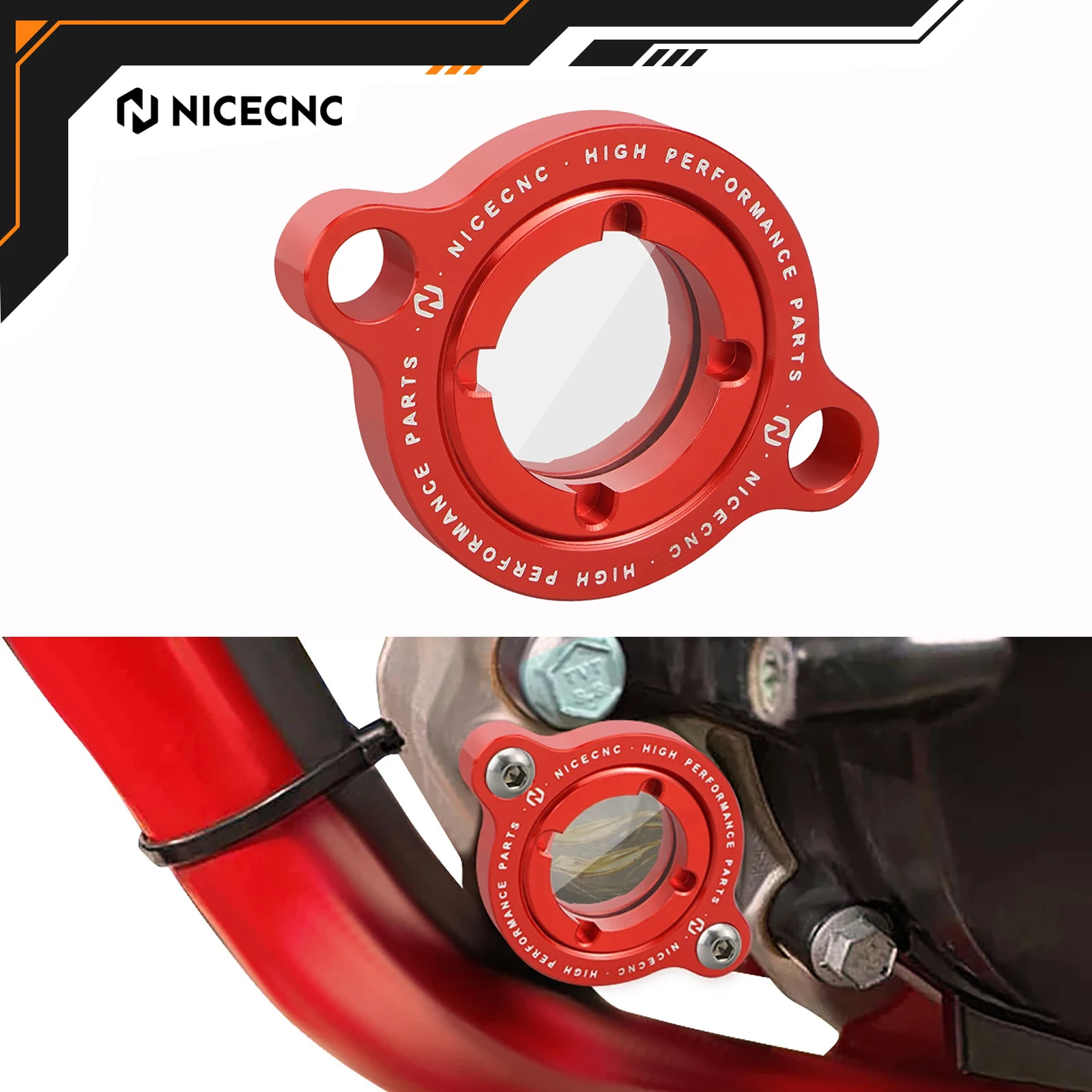 

NICECNC Oil Filter Cap Cover For Beta RR 350 RR390 RR430 RR480 2015-2024 RR 490 2022-2024 RR-S 350 RR-S 390 RR-S430 RR-S500 2021