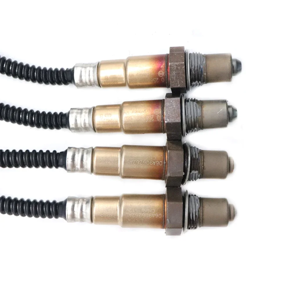 4pcs Upstream&Downstream Air Fuel Ratio Lambda O2 Oxygen Sensor 234-5115 234-4874 For Volkswagen Touareg Audi A8 4.2L 2004-2007