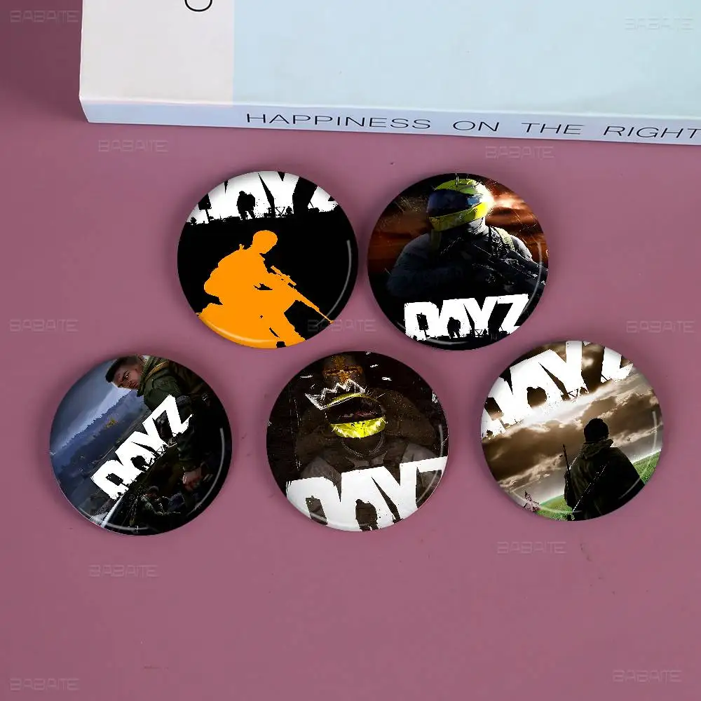 Game D-DayZ DIY Anime Brooches Cute Cartoon  Badge Jacket Jeans Lapel Pin Gift Accessorie