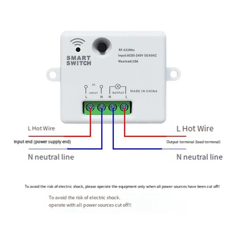 

НОВИНКА: Беспроводной пульт дистанционного управления 433 МГц, выключатель питания 220 В переменного тока, модуль приемника 433 МГц с функцией обучения