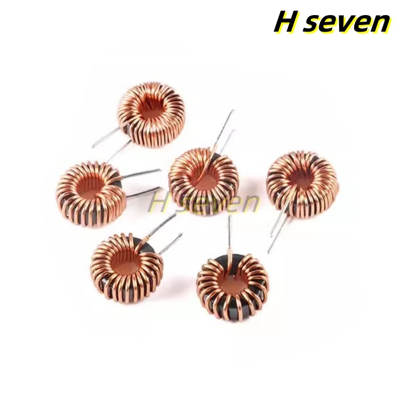 10pcs 50125 Iron Silicon Aluminum Magnetic Ring Inductor 22/33/47/68/100/150uH Ring Wound Inductor Coil