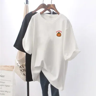 Summer 2024 New CHIC Design Sense Niche Crewneck Top Trendy Chic INS Short Sleeve T-shirt Women's Wear