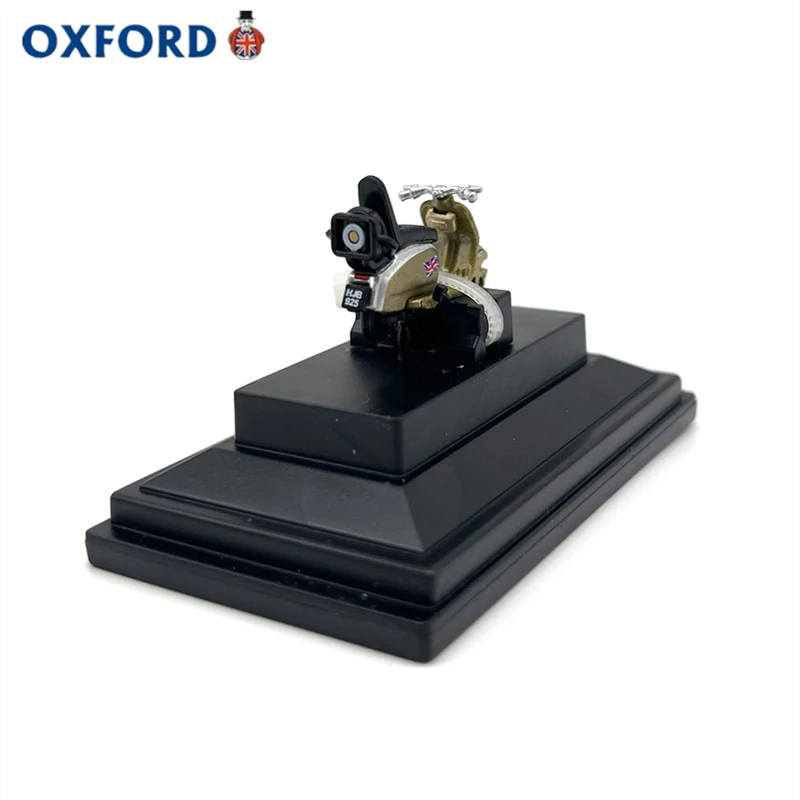 Diecast oxford escala 1:76 motocicleta britânica liga de ouro modelo de carro brinquedo colecionável presente lembrança exibição ornamento