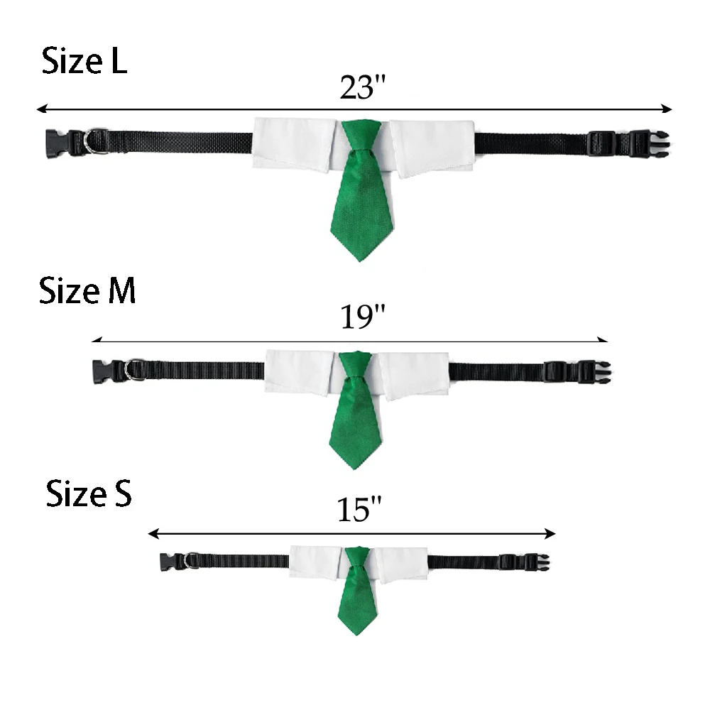 Sucado 강아지 결혼 세트 넥타이, 포멀 칼라 그루밍, 소형, 중형, 대형견, 반려동물 액세서리, 핫 세일