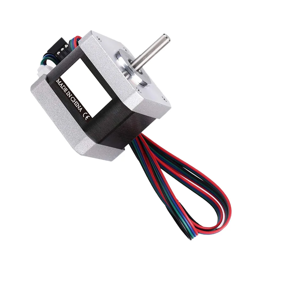

1Pcs 12-36V 17 Stepper Motor 1.5a Low Inductance 4-Lead 157In Cable for Cnc 3D Printer Textile Machine Stage Light System