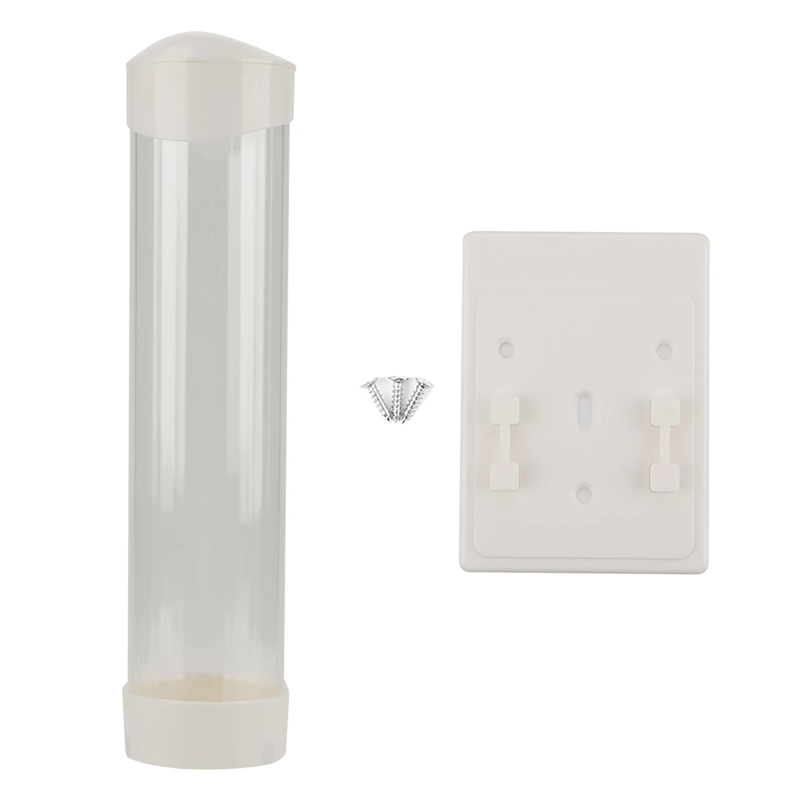 60-80 kopjes Papieren plastic bekerdispenser Knopbekerhouder Papieren bekerdispenser Plastic bekerhouder Plastic bekerdispenser