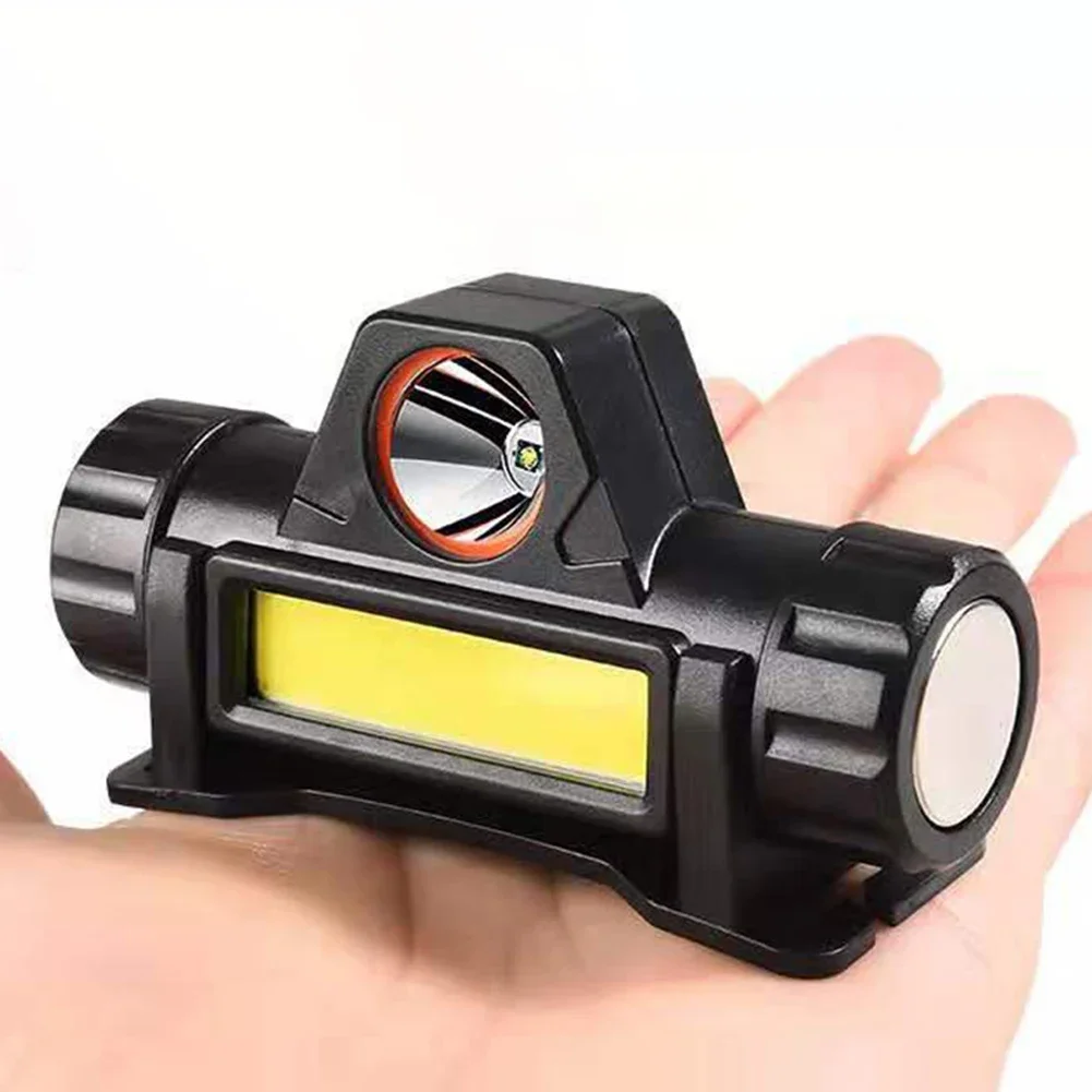 USB Rechargeable Camping Headlamp Flashlight: Waterproof, Rotatable Outdoor Tool