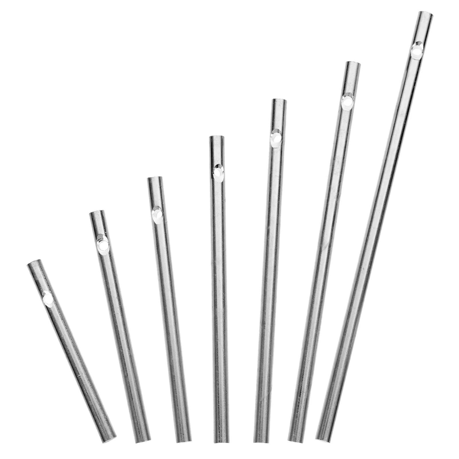 

7Pcs Metal Wind Chime Tubes Aluminum DIY Crafting Accessories for Yard Decoration Gift Wind Chime Tubes Aluminum