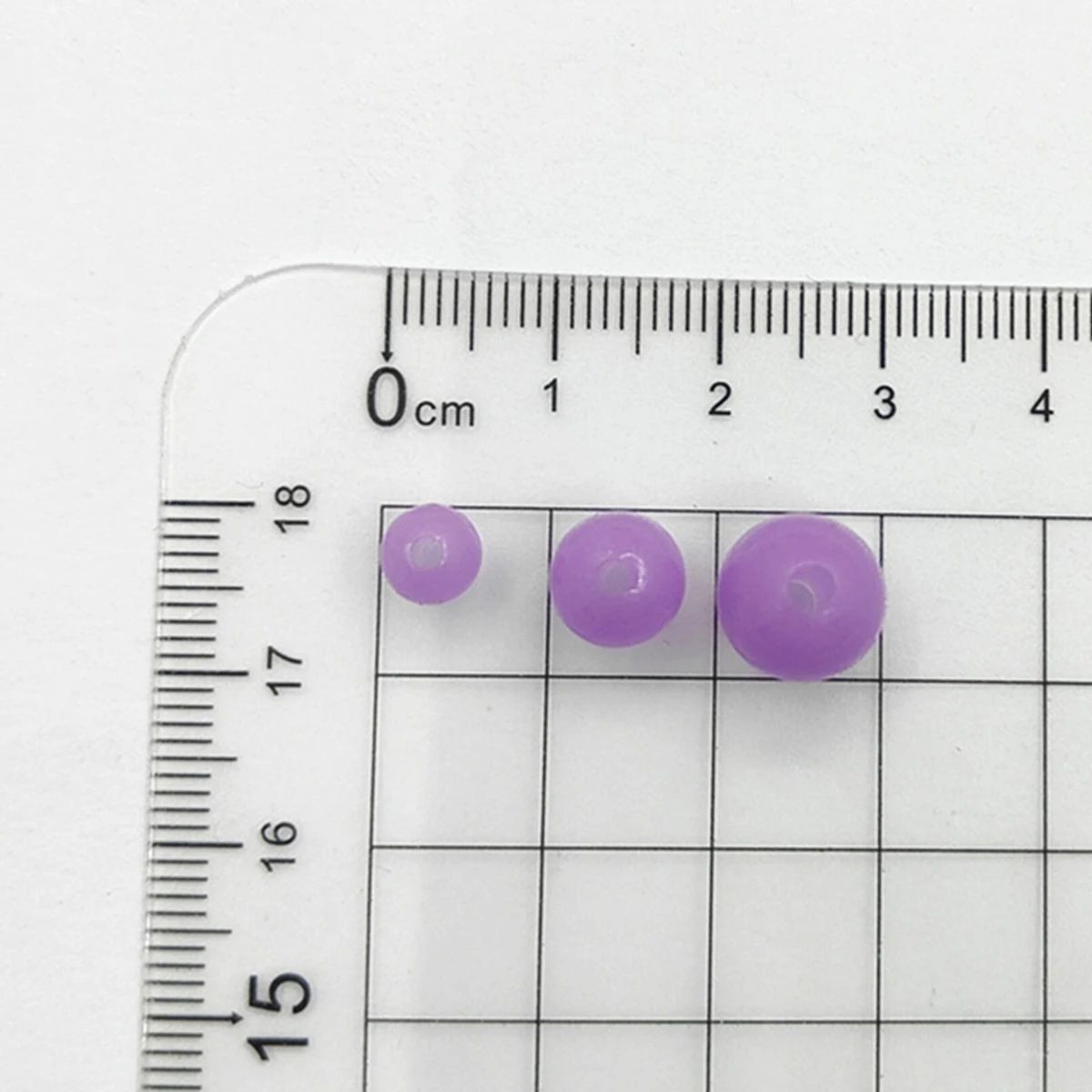 50pcs 6mm/8mm/10mm Acrylic Round Candy Color Luminous Beads DIY Jewelry Accessories Necklace Bracelet Making Materials