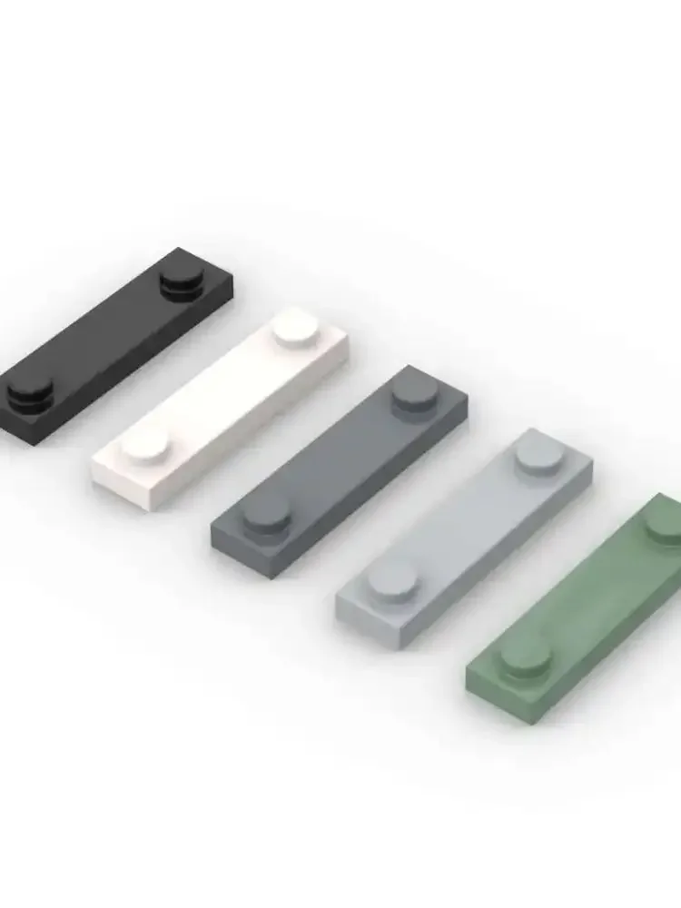 MOC 10 pièces modifiées 92593 1x4 avec 2 goujons plaque blocs de construction 41740 briques de planche particules Puzzle jouet enfants cadeaux d'anniversaire