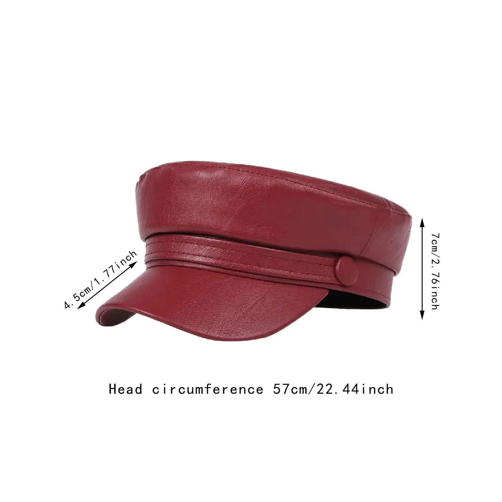 قبعة موزع الصحف كمان قبعة يخت كابتن بحار قبعة السفر المرأة قبعة البيريه