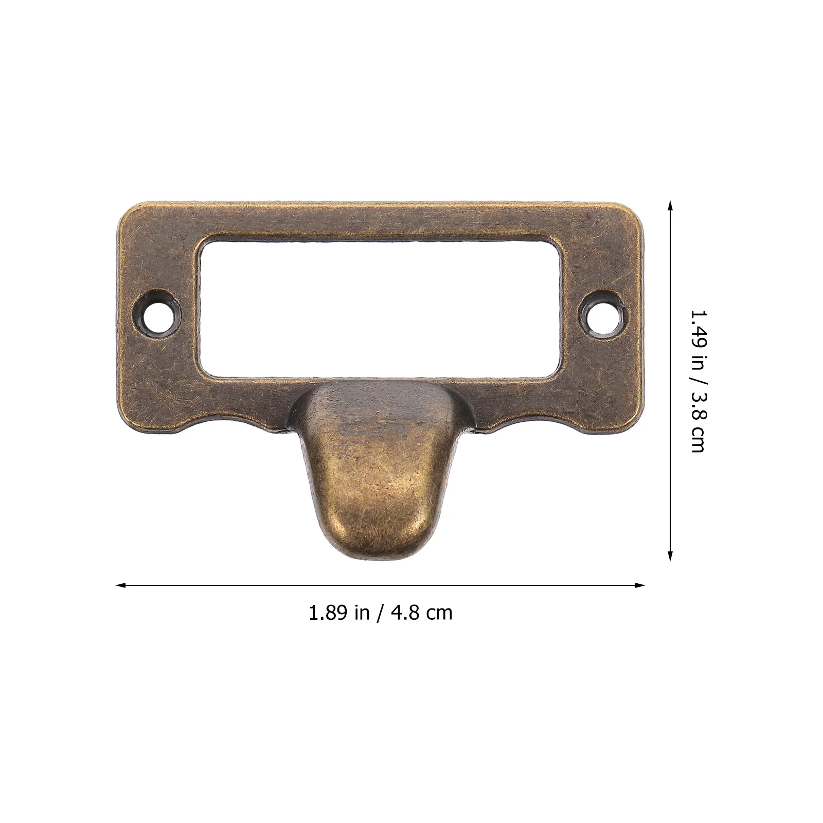 10 قطعة خزانة سبائك الزنك التسمية للأثاث مكتب مكتبة درج مقبض سحب خزانة اكسسوارات أثاث مقبض سحب