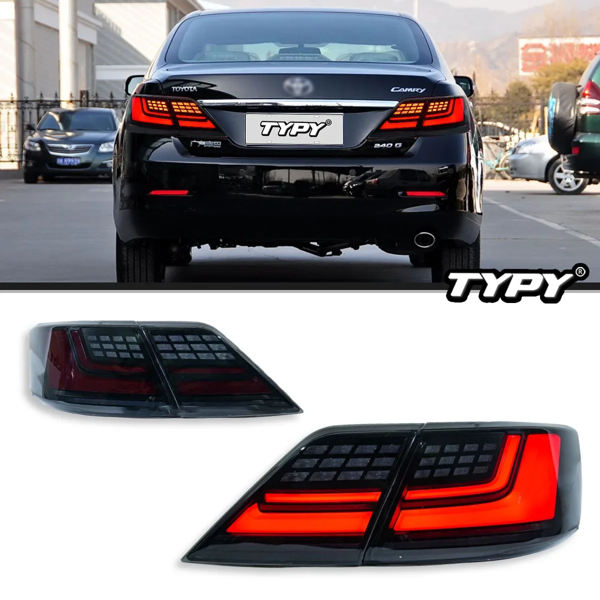 

Автомобильные фары для Toyota Camry, задний фонарь 2006-2011, светодиодный задний фонарь для проектора, дневные ходовые огни, автомобильные аксессуары