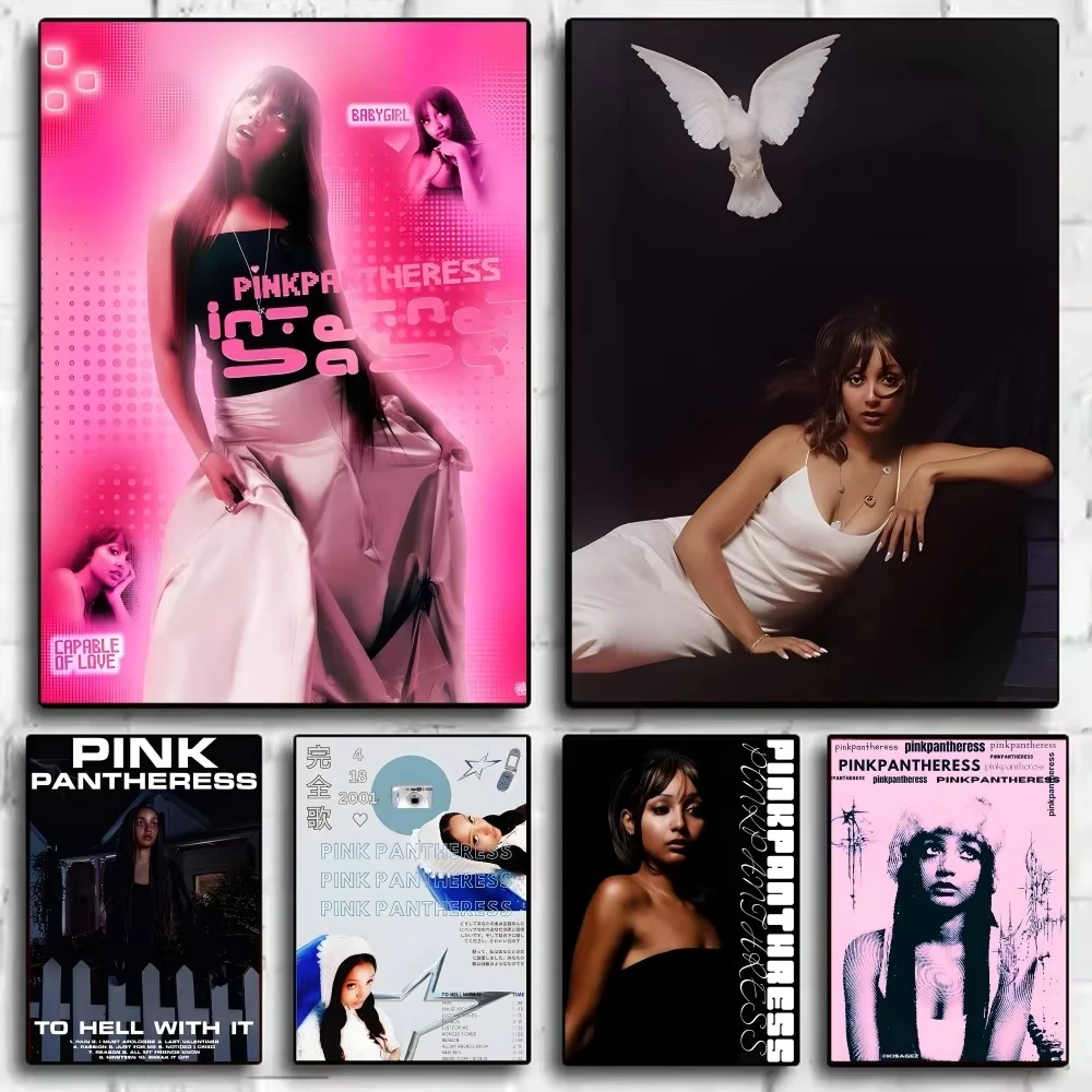 

Singer Pink Pantheress Poster HD art wall home living room bedroom bar aesthetic decoration