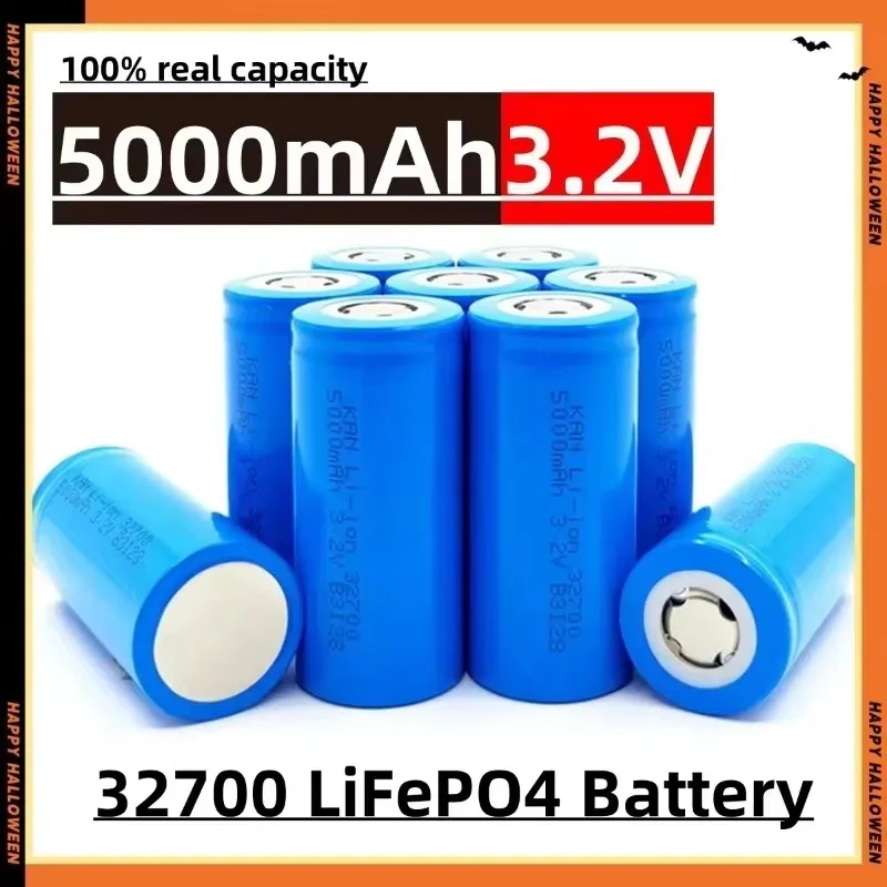2025 Original 32700 5000mAh 3.2V Lifepo4 Rechargeable Battery, Professional Lithium Iron Phosphate Power Battery 5ah