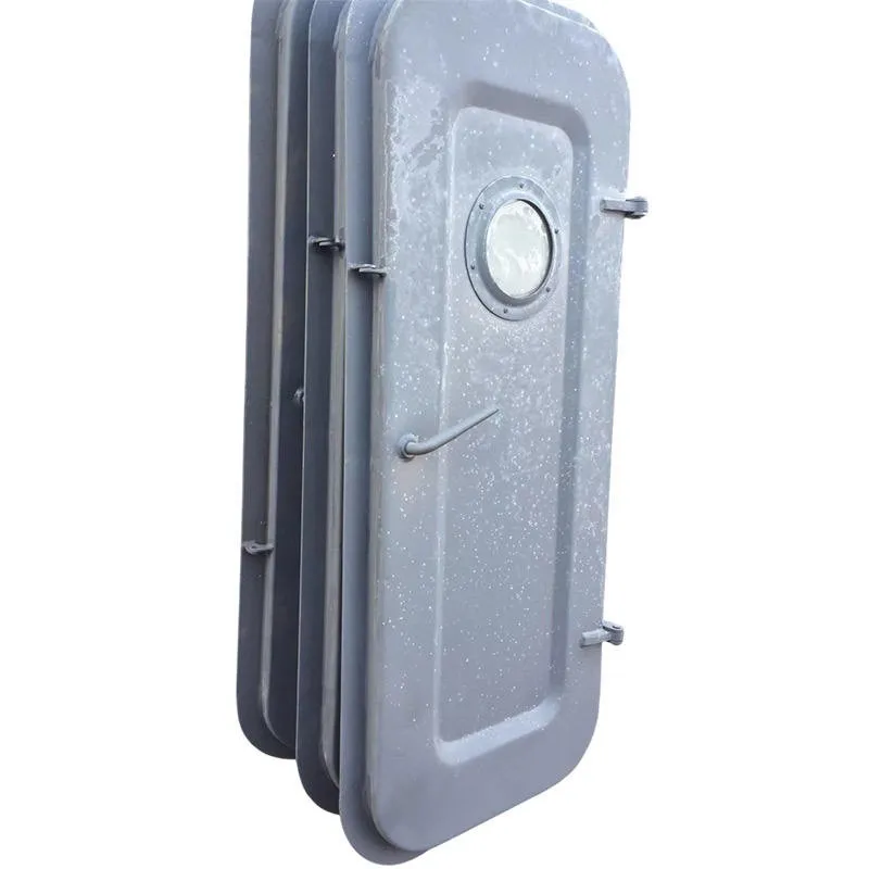 High Standard Durable Quick Action Stainless Steel Marine A60 Watertight Fireproof Door for Marine Ship and Boat Customized Size