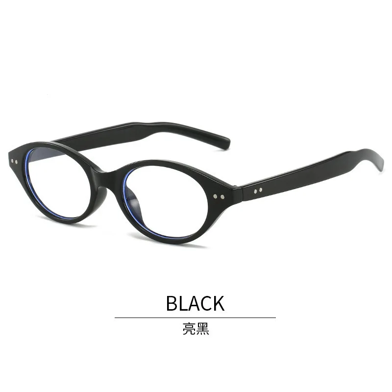 Oval Eyeglasses Anti Blue Light Blocking Glasses Women's Clear Anti Radiation Filter Glasses Anti Radiation Eyeglass