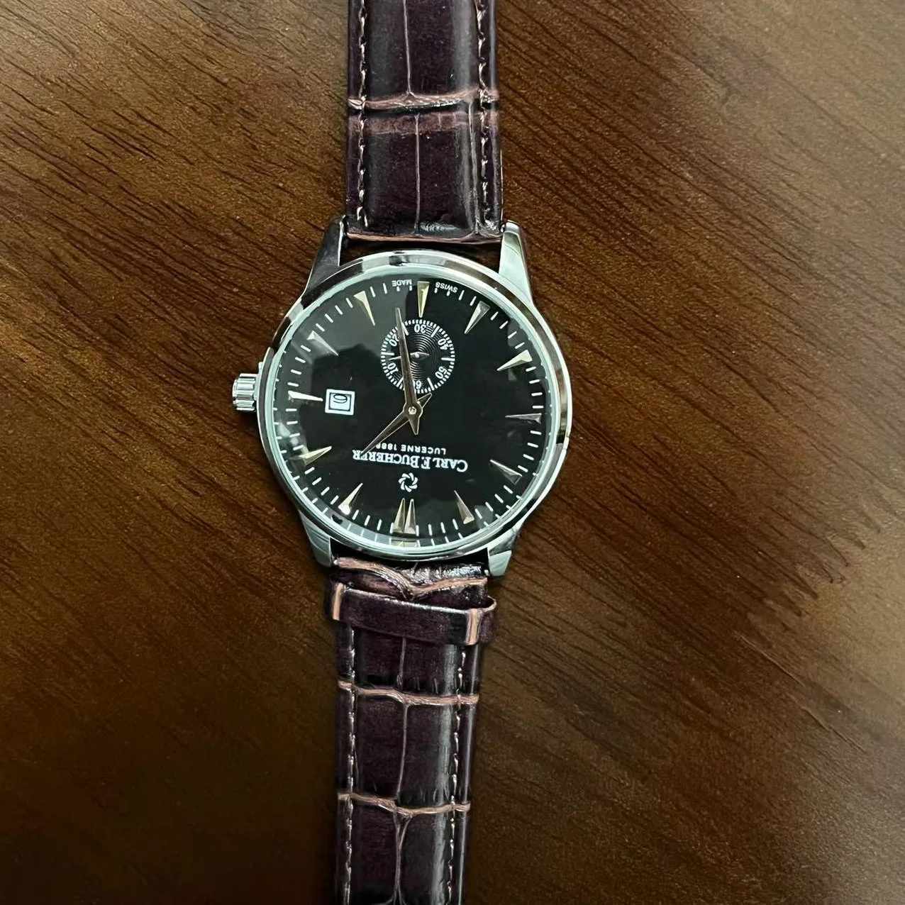 New Casual Business Men's Watch 3-pin Simple Fashion Watch Leather Strap Quartz Watch Reloj Hombre