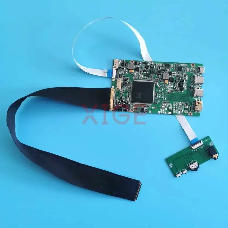 

Для LP133UD1 NV156QUM LP156UD1 NE156QUM LP156UD3 Плата драйвера контроллера 4K 3840x2160 EDP 40-контактный комплект дисплея Mini-HDMI USB-C 3.0