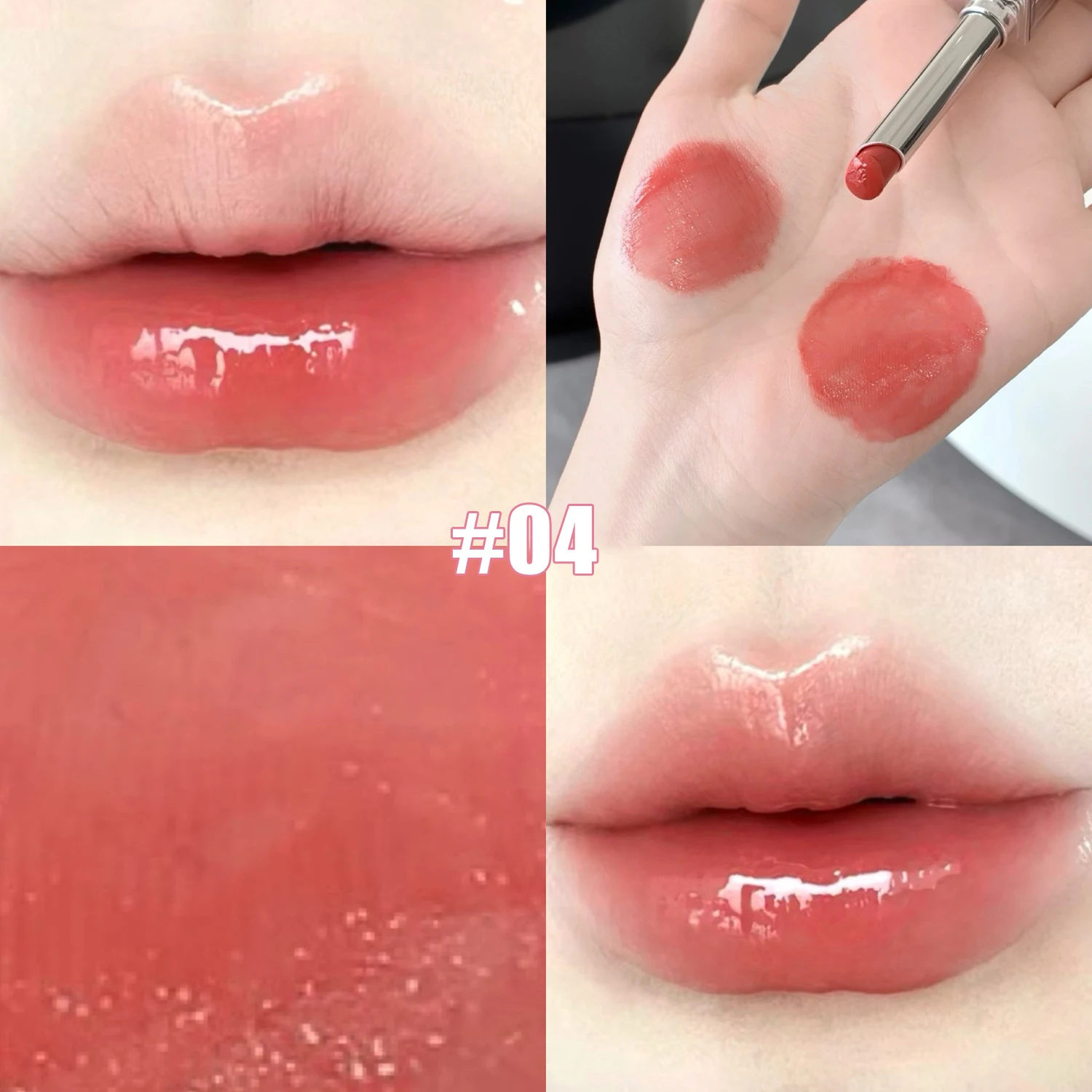 Bálsamo labial revitalizante de cobertura completa para maquillaje diario, lápiz labial hidratante, nutritivo, espejo, uso diario