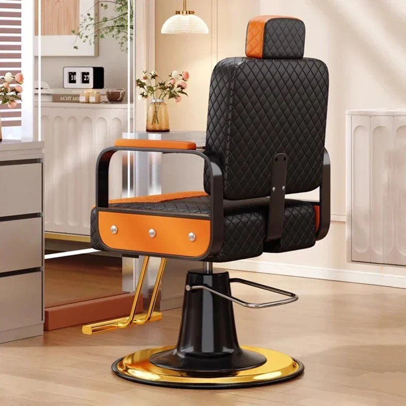 

Trendy Modern Barber Chair Luxury Professional Comfortable Simple Barber Chair Glamour Cadeira De Cabeleireira Profissional