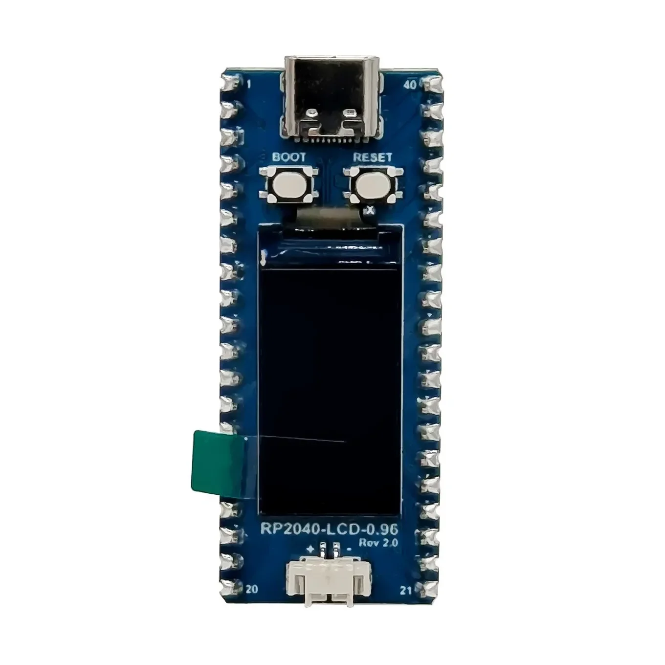 ESP32-S2 RP2040 controls 0.96 \