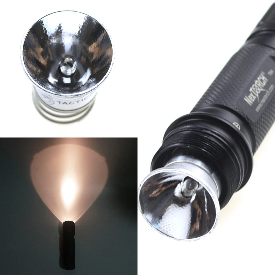 T.O.P. Wysoka intensywność lampa ksenonowa 80 lumenów 6V zestaw naprawczy 26.5mm dla NEXTORCH P1, zestaw LED T6A, T6A,T6L R5,RT3,RT7,GT6A