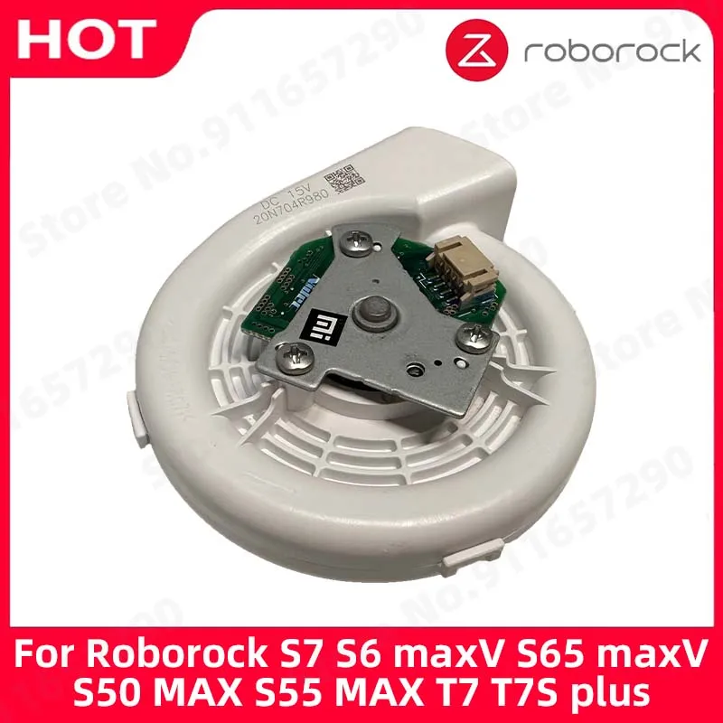 Original Ventilator Fan Motor Parts For Roborock S7 S6 maxV S65 maxV S50 MAX S55 MAX T7 T7S plus S60 Pure Fan Engine Accessories