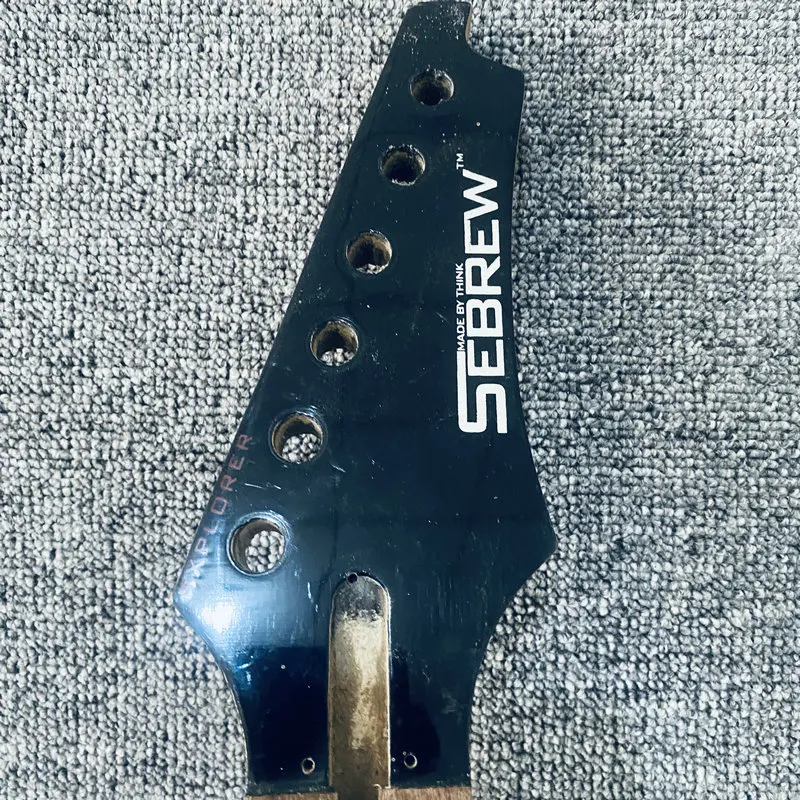 EN106  Sebrew Electric Guitar Neck Floyd Rose Tremolo Style 24 Frets 648 Scales Length for DIY Replace