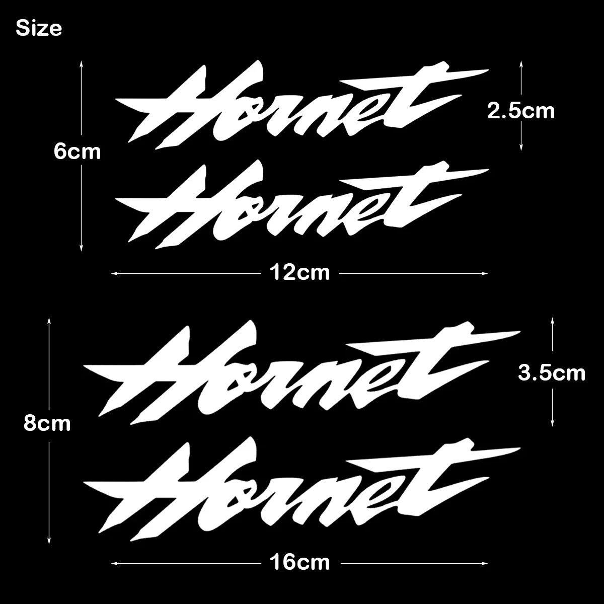 Reflective Moto Fuel Tank Emblem Motorcycles Stickers Decor Body Decal Accessories For Honda Hornet 600 800 CB600F CB750 Hornet