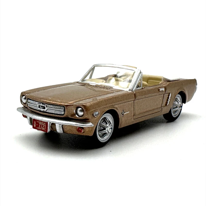 OXFORD 1:87 Scale Diecast Alloy Ford Mustang Convertible Toys Cars Model Classics Nostalgia Adult Souvenir Gifts Static Display