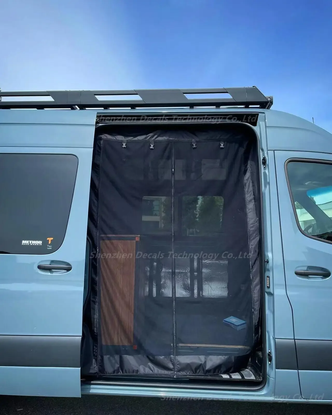 Van Bug Screen for Ram Promaster,Peugeot Boxer,Fiat Ducato Other Campervans, RV Sliding Door Bug Mesh, Van Life Essentials