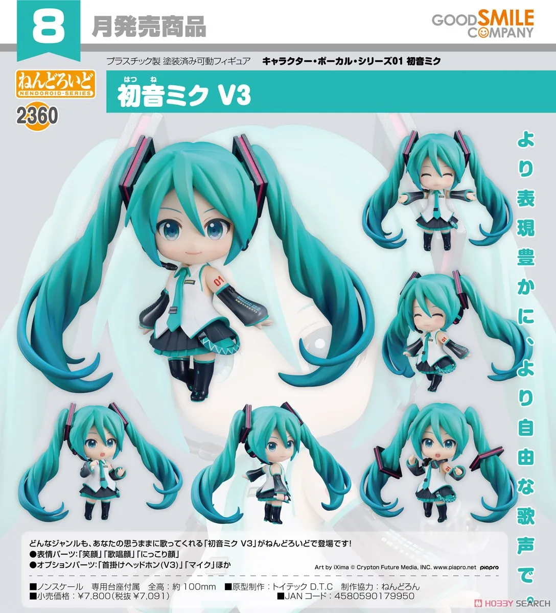初音ミクねんどろいどコレクタブルアクションフィギュア,オリジナル