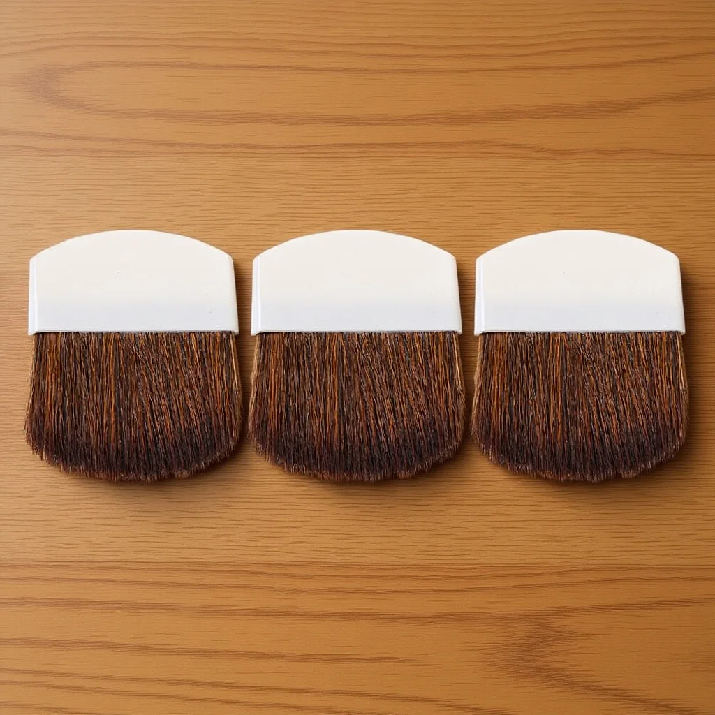 3 pezzi mini pennello per trucco manico corto cipria in polvere fard fondotinta ombretto pennello piccolo strumento per trucco viso