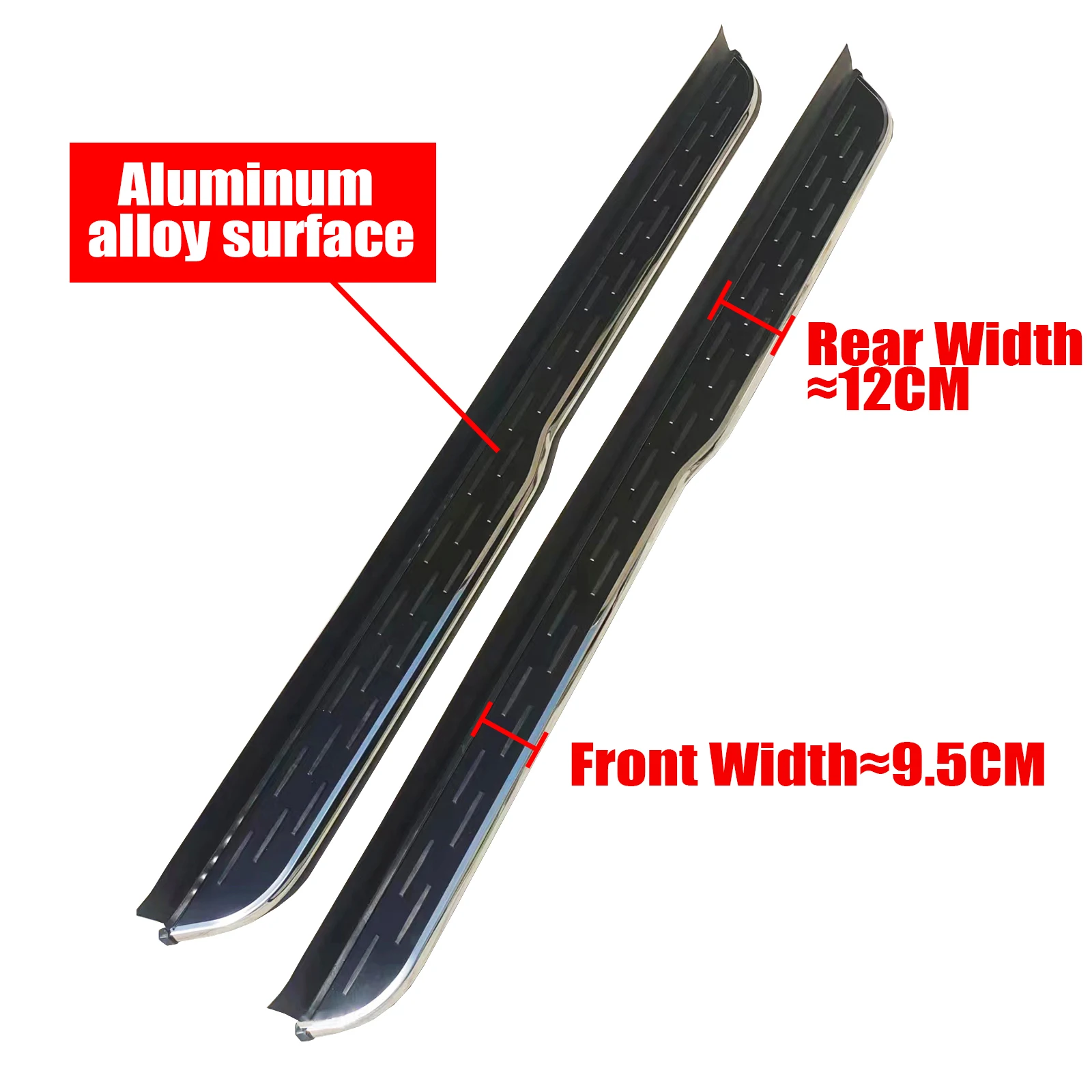 2Pcs Fixed Running Board Nerf Bar Side Step Fits for Hyundai Santa fe 2023 2024