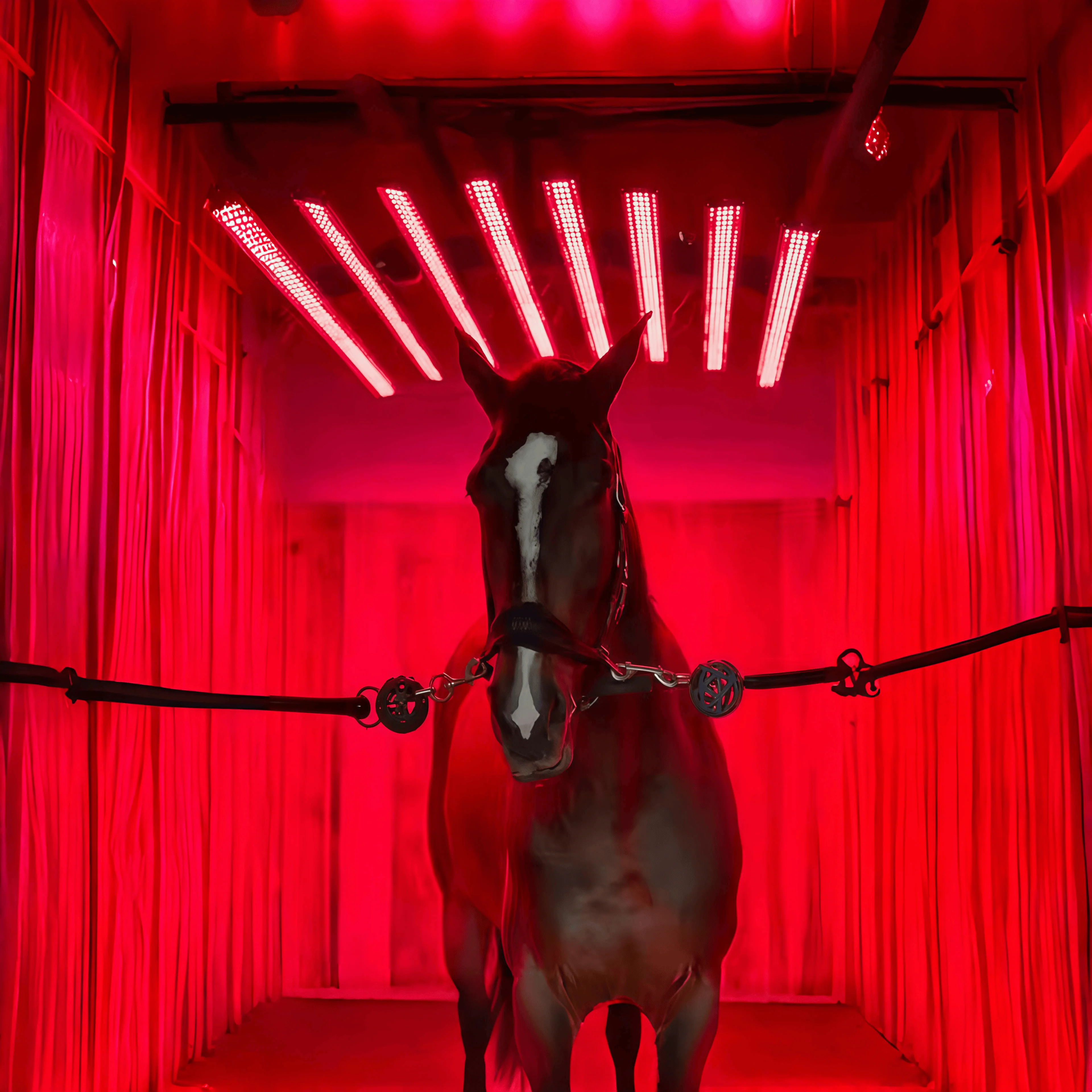 Dimmable LED Red Light Therapy Equipment For Veterinary Pet Health Care Features For Equine Care 660nm 850nm