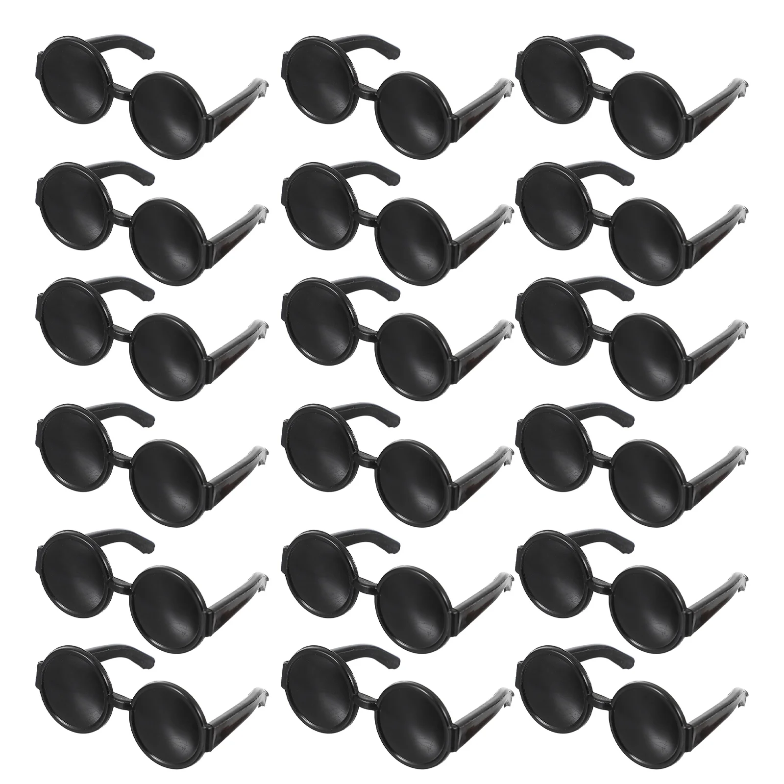 

60 Pcs Sunglass Mini Glasses Sunglasses Accessories Micro Toy Room Black Dollhouse Lovely Eyeglasses