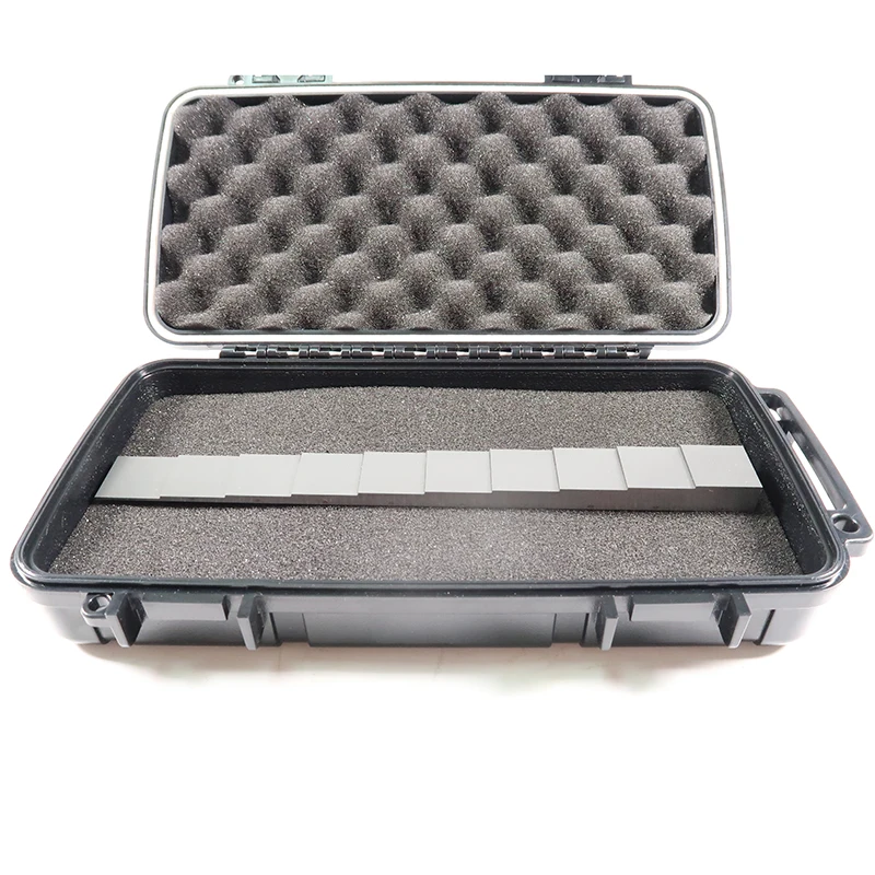 

TMTeck 10 Step 1-10mm 1018 Steel Certificated Calibration Block for Ultrasonic Thickness Gauge