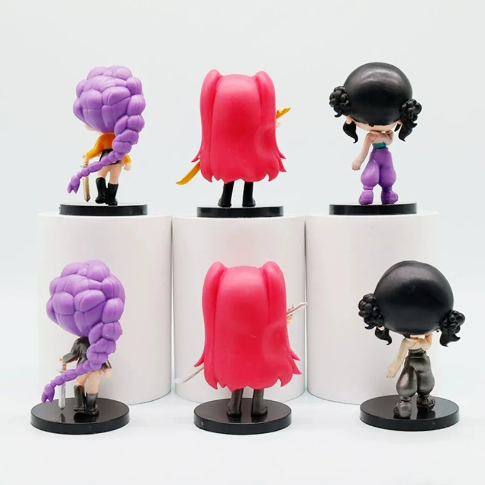 KPOP ウィッチハンティンググループ、サジャボーイズ、スーパースター ルミ PVC アクションフィギュア おもちゃ アニメ フィギュア ドール ファンへのギフト用 HOT 6個セット