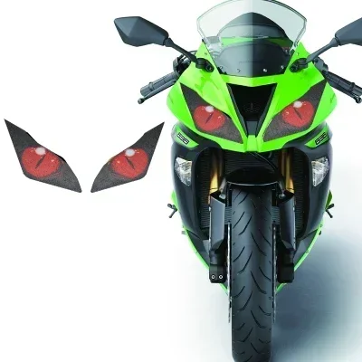 FOR KAWASAKI VERSYS 650 1000 Motorcycle Accessories Front Fairing Headlight Sticker Guard Sticker VERSYS650 VERSYS1000 -2