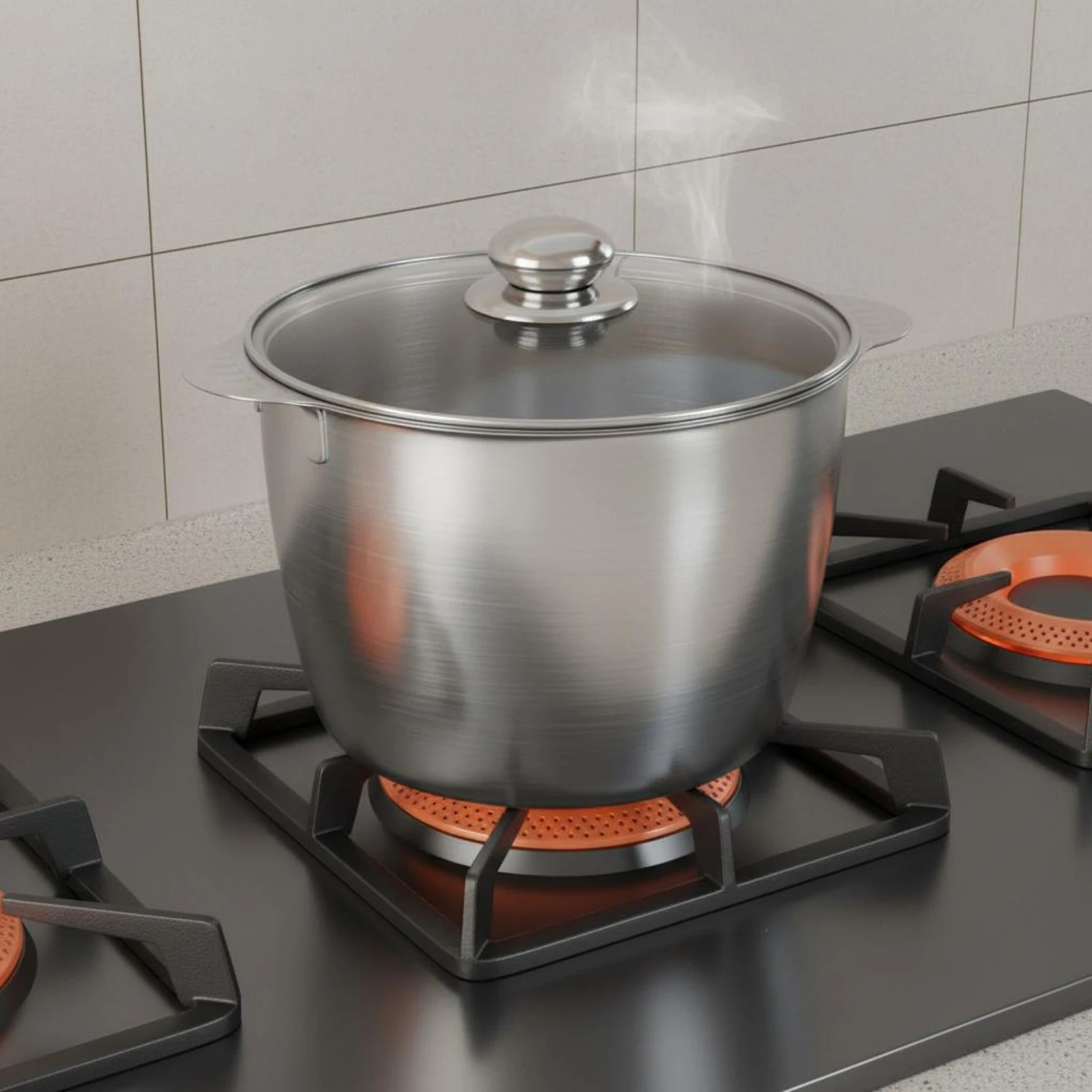 

Lard Pot Brushed Finish Kitchen Holder Household Storage Deep-Bodied