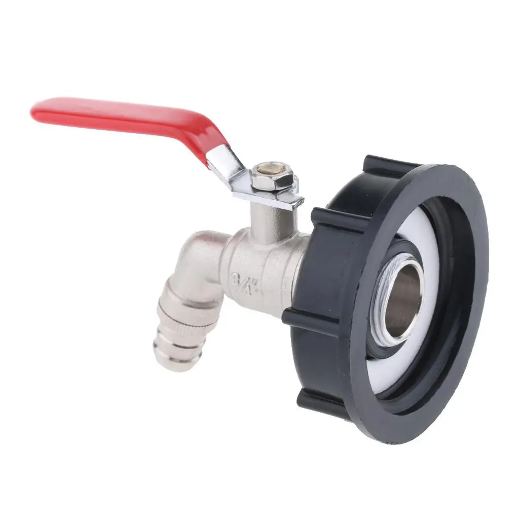 

Адаптер премиум-класса IBC Tote Tank, 2 дюйма, грубый x S60 * 6, латунный кран, простота установки