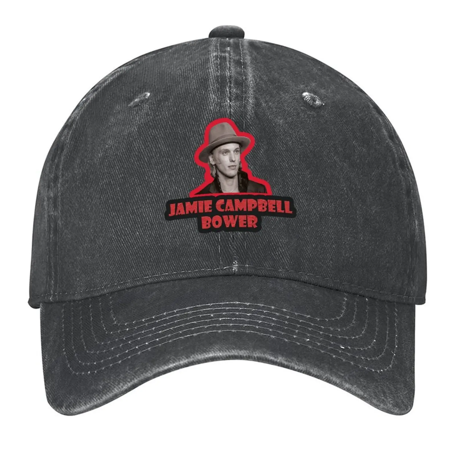 

Jamie Campbell Bower Baseball Cap Gentleman Hat Custom Cap Golf Wear Military Cap Man Women's Beach Outlet Men's